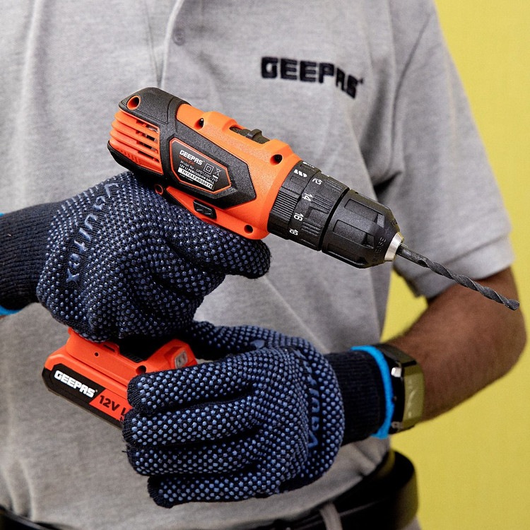 دریل چکشی لیتیوم جیپاس مدل GPD1220C-240