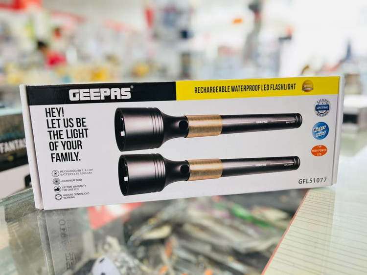 چراغ ال ای دی شارژی جی پاس مدل GFL51077