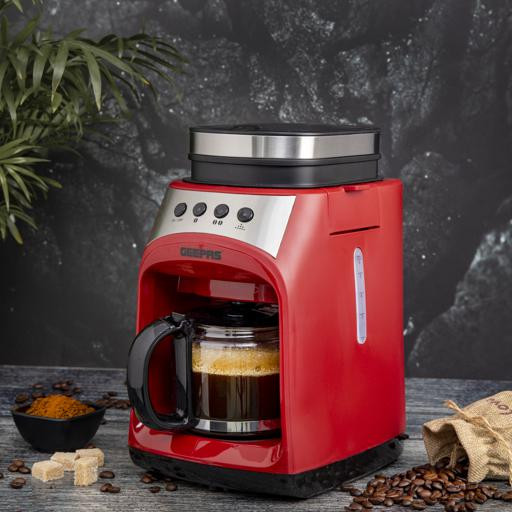 قهوه ساز و آسیاب قهوه جیپاس مدل GCM41512