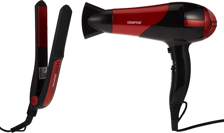 سشوار و صاف کننده مو جیپاس مدل GHF86036