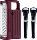 فانوس و چراغ قوه ال ای دی شارژی جیپاس مدل GEFL4141