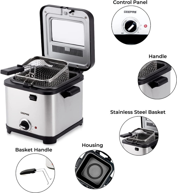 سرخکن جیپاس مدل GDF36012UK