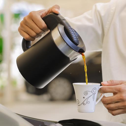 کتری مسافرتی ۲ کاره جی پاس مدل