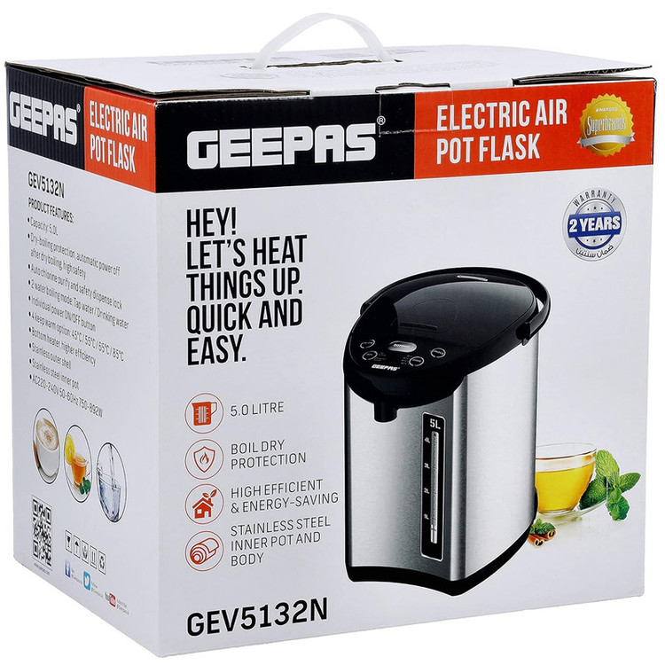 فلاسک برقی جی پاس مدل GEV5132
