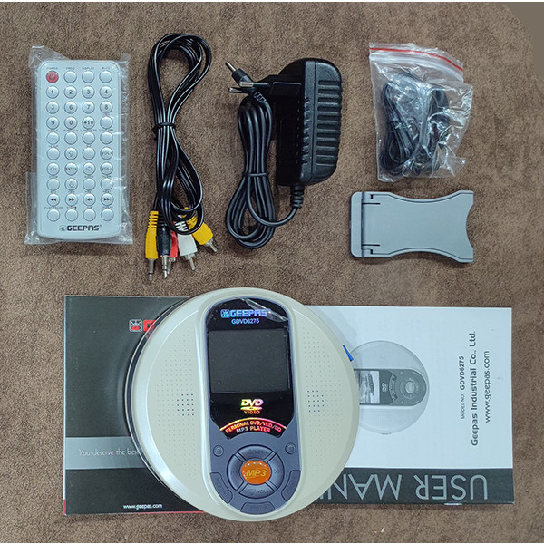 پخش کننده DVD جیپاس مدل GDVD-6275